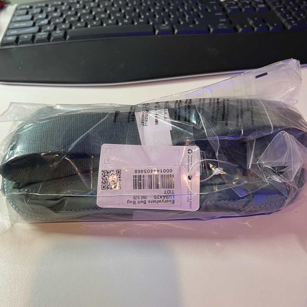 NWT Lululemon everywhere belt bag 1 L Tidewater Teal - Picture 4 of 9